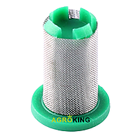 Фільтр форсунки обприскувача 08 з неіржавкої сталі Agroplast (ARAG) зелений