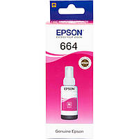 Чернила Epson 664 Magenta (Красный) (C13T66434A) 70мл