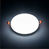 Вбудований світлодіодний безрамковий світильник ESTER 474/1 18W (регульований врізний діаметр 50-100мм), фото 2