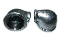 Кут 90° оцинкований редукційний ВВ 1 1/4"х1/2" Hydro-T