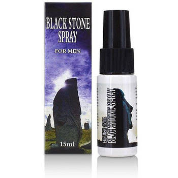 Спрей подовжує оргазм Black Stone Spray (15мл)   | Puls69