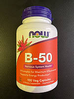 Витамин В Комплекс Now Foods Vitamin B-50 Complex 100 Caps