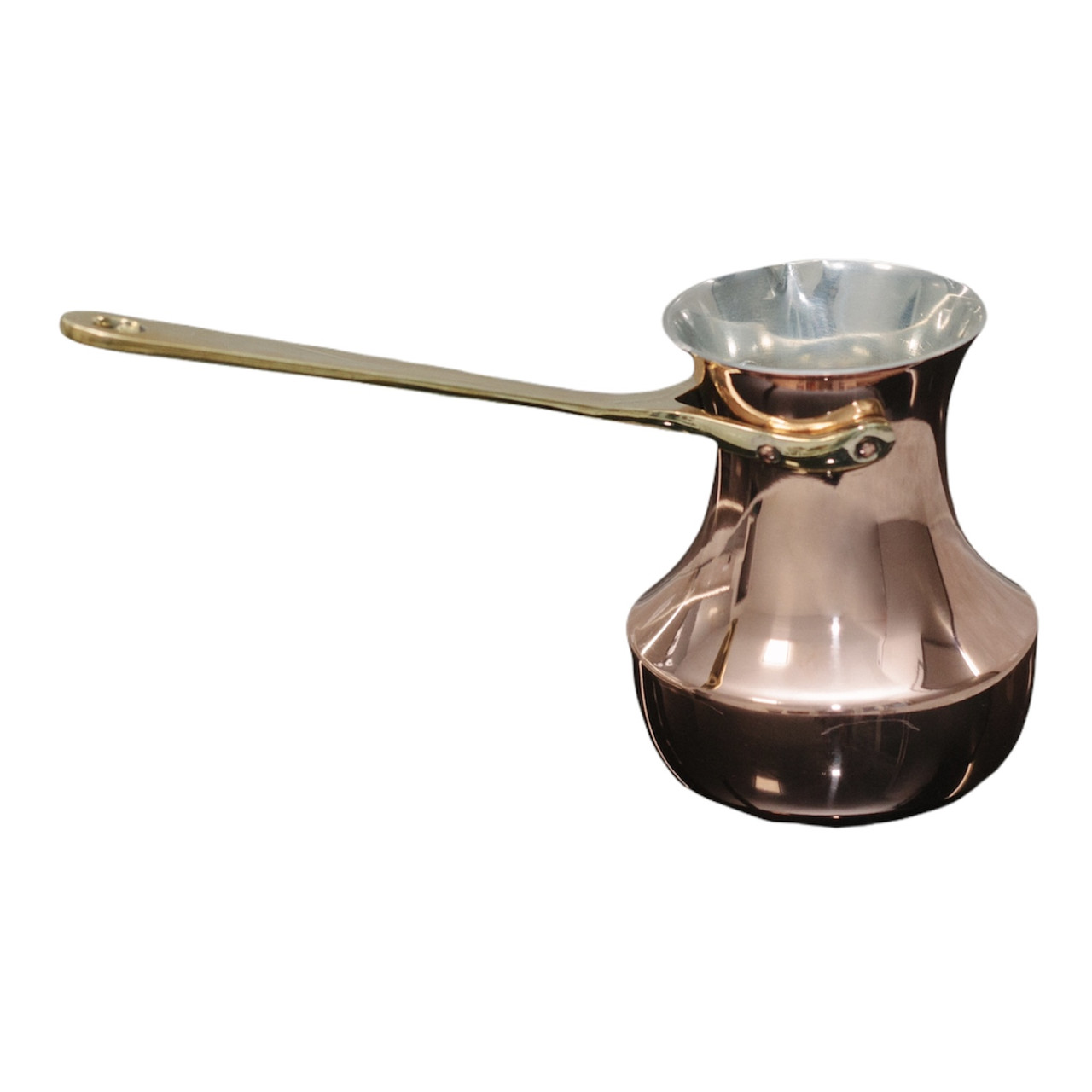 Турка-Джезва для кави мідна СТАМБУЛ 500 мл (класична) ZH