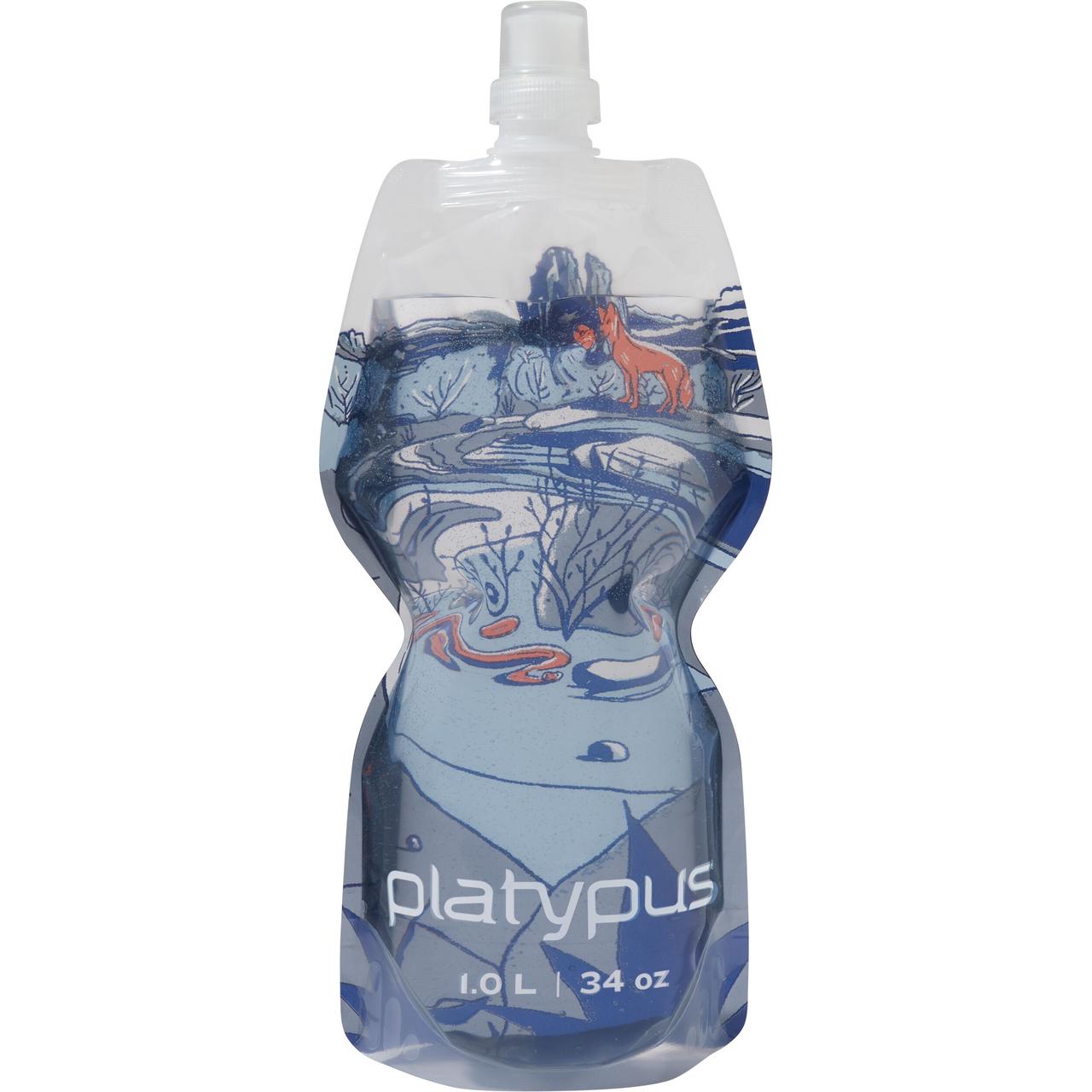 Фляга м'яка Platypus SoftBottle PP Cap 0.5, Grey