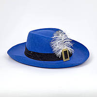 Шляпа мушкетера S карнавальная маскарадная стильная на тематическую вечеринку