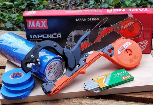 Степлер MAX HT-R1+ Стрічка 20 шт Max (Оригінал) + Скоби Max 4800 шт (Оригінал), фото 2
