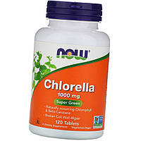 Хлорелла NOW Foods Chlorella 1000 mg 120 таблеток