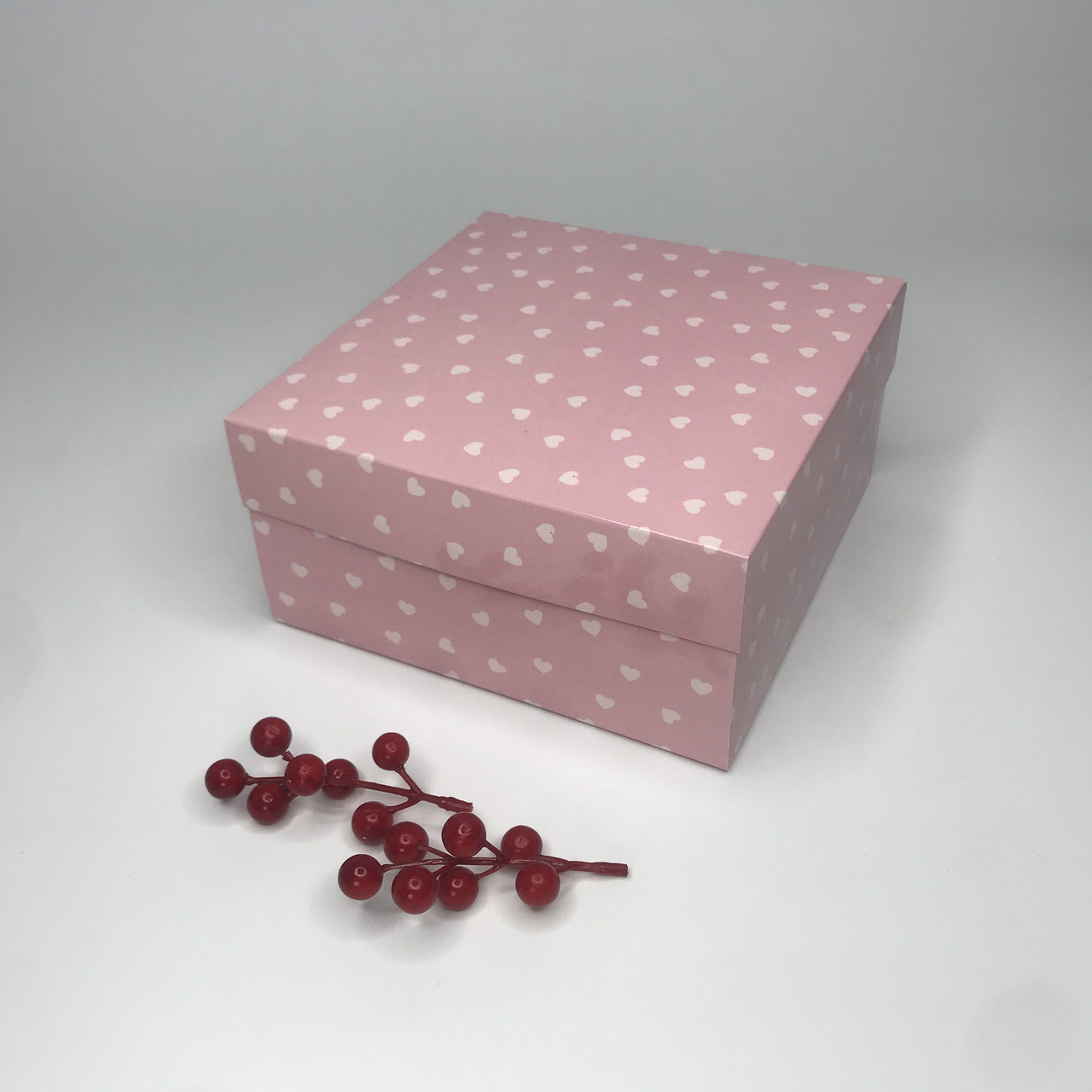 Коробка для подарунка, 200*200*100 мм, без вікна, "Ніжність почуттів", фото 1