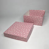Коробка для подарунка, 200*200*100 мм, без вікна, "Ніжність почуттів", фото 3
