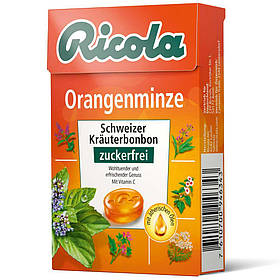 Льодяники Ricola Orangenminze 50 g