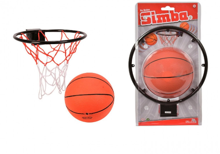 Уцінка набір Баскетбольний кошик з м'ячем Simba (7400675)
