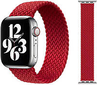 Плетенный тканевый ремешок Apple Braided Solo Loop 41/38/40mm Size 5, Product Red (MY7K2)