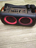 Портативний Бумбокс Soundmax On-The-Go ZXX-7979 з радіомікрофоном, фото 4