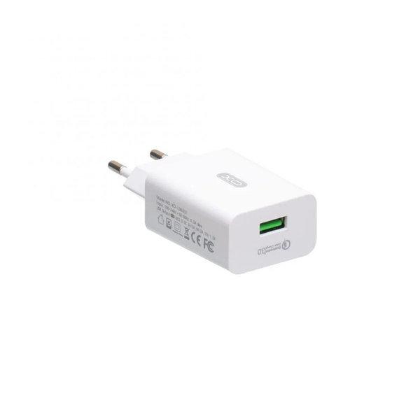 Блок живлення  XO-L36 швидка зарядка QC 3.0 (1 USB), фото 1
