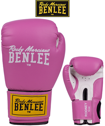 Боксерські рукавички BENLEE RODNEY (pink/white), фото 1