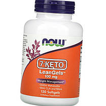 7-кето NOW 7-KETO 100 mg 120 капс, фото 3