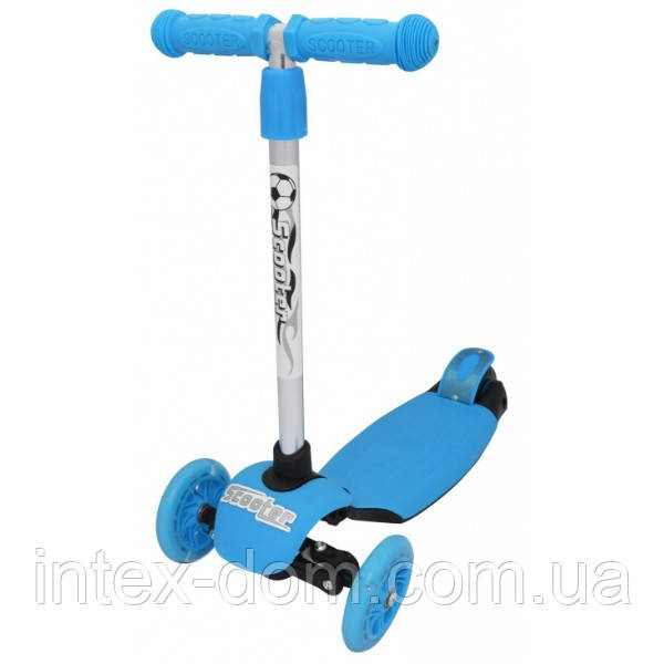 Самокат F-32 Micro Trolo триколісний з нахилом керма scooter