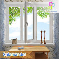 Трьохстулкові вікна з відкриванням Salamander