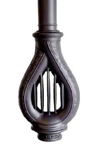 Дымоход - конвектор "Лира" диаметр 115/130 (чугун). (ID#1492276547 ...