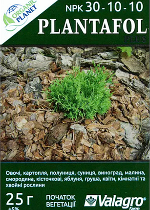 Плантафол 30-10-10 для початку вегетації 25 г, Valagro, фото 1