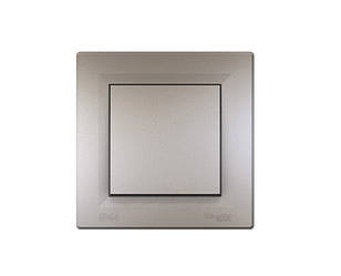 Asfora вимикач 1-клавішний IP44 бронза Schneider Electric, EPH0100269