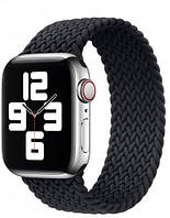 Плетенный тканевый ремешок Apple Braided Solo Loop 41/40mm Charcoal Size 3 (MY772)