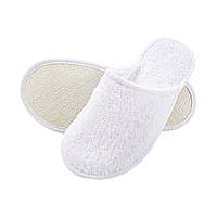 Тапочки махрові Lotus Home - White білі 40/41