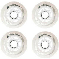 Колеса що світяться для роликів Rollerblade Moonbeams Led Wheels 72mm 82A
