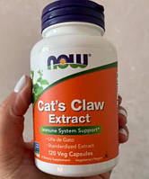 Екстракт котячого кігтя NOW Foods Cats Claw Extract 120 капсул