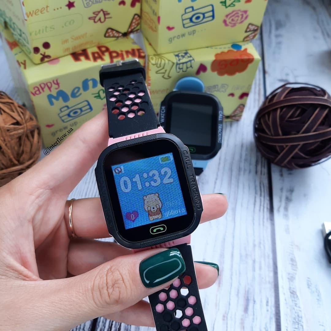 Детские умные смарт часы GPS Smart Kids watch с камерой, прослушкой, Часы- телефон для детей c трекером Розовый (ID#1492932117), цена: 1300 ?, купить  на Prom.ua