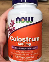 Колострум NOW Colostrum 120 капс, фото 2