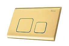 Інсталяція комплект із золотою кнопкою F LIGHT GOLD, фото 2