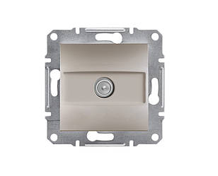 Asfora розетка ТВ кінцева бронза Schneider Electric, EPH3200169