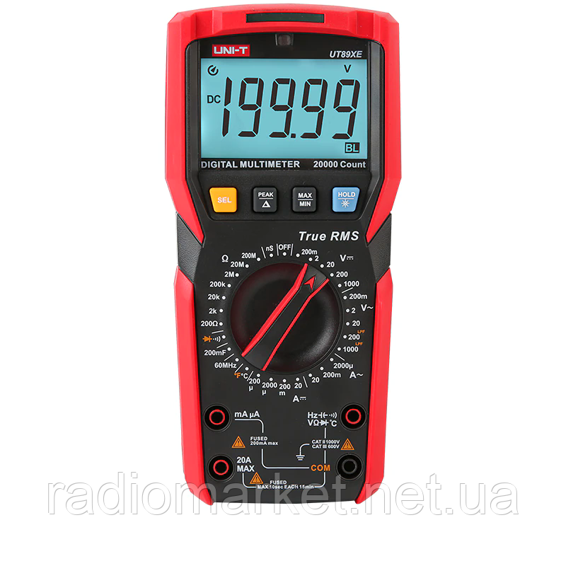 Цифровий мультиметр UNI-T UT-89XE, фото 1