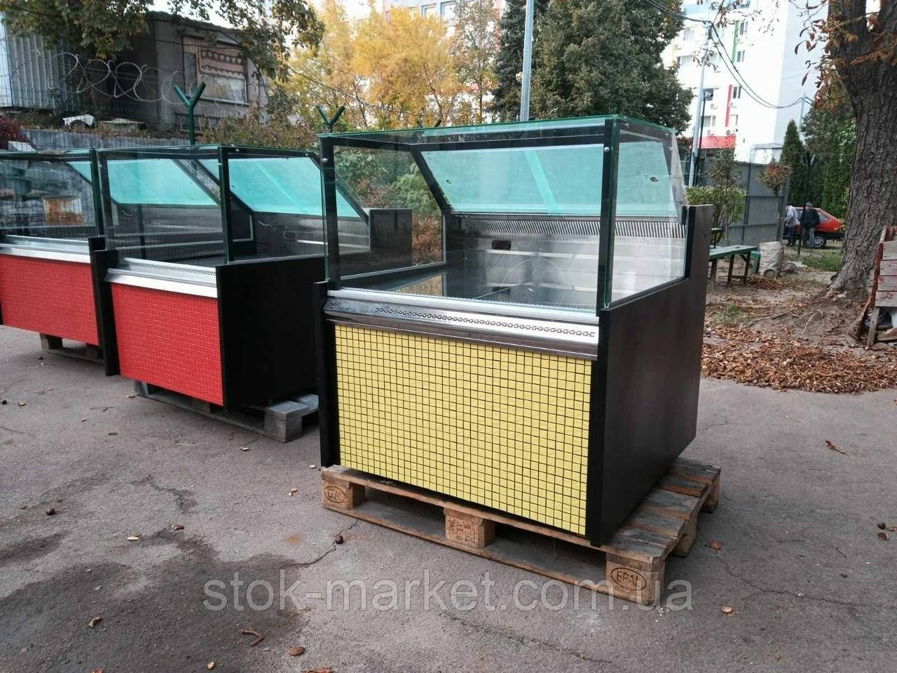 Вітрина холодильна куб, плитка мазаїка бу., фото 1