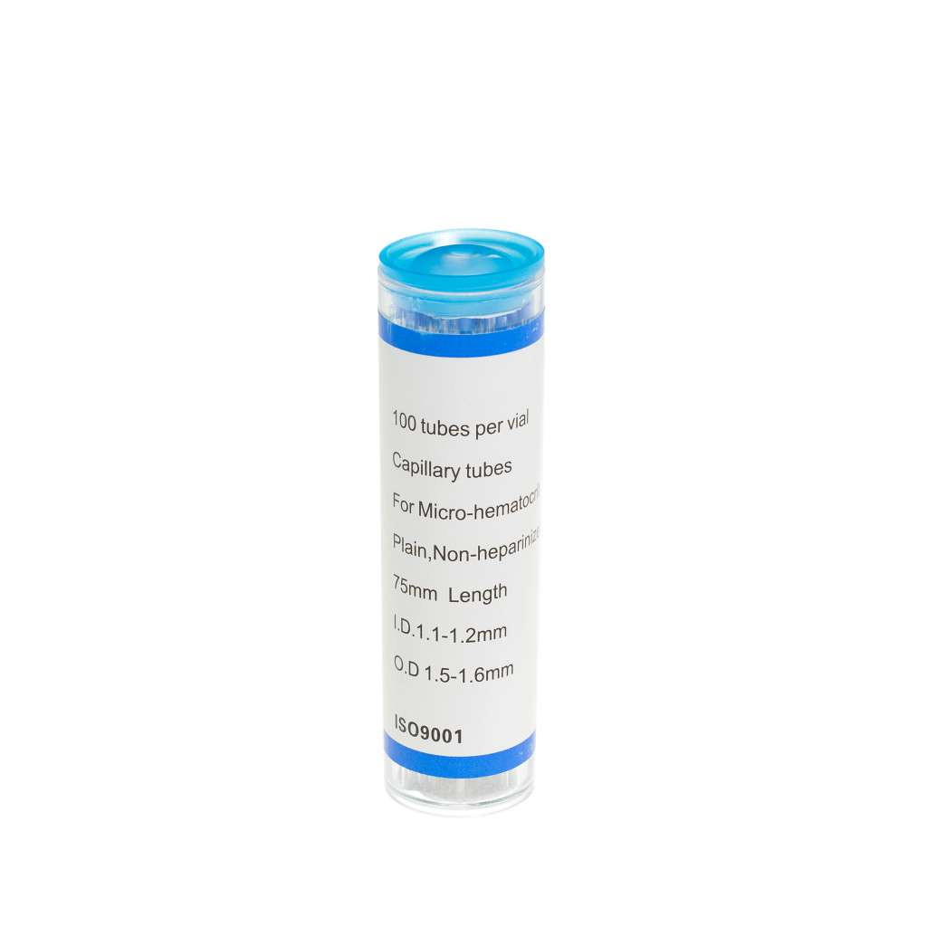 Капіляр скляний гематокритний не гепарінізовани 75мм (1000 шт/уп)