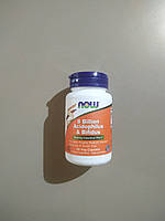 Now Foods 8 Billion Acidophilus & Bifidus 60 veg caps, Нау пробиотик веган капс