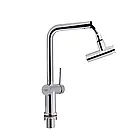 Кран для кухні Qtap Scorpio 9050105FC з висувним виливом, фото 3