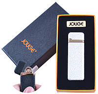 USB зажигалка в подарочной упаковке "Jouge" (Двухсторонняя спираль накаливания) №4869-3