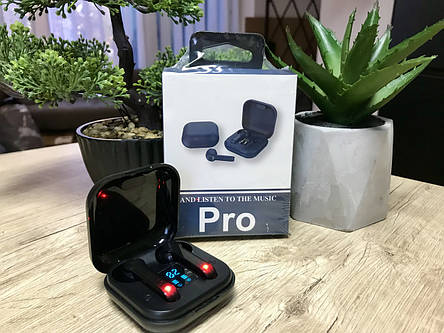 Бездротові блютуз навушники TWS Pro з індикатором Bluetooth, фото 2