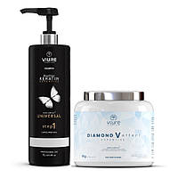 Ботекс для волос Vitaker VIURE Diamond V Effect набор 2х1000 мл