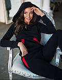Модний жіночий костюм на флісі зимовий, фото 3