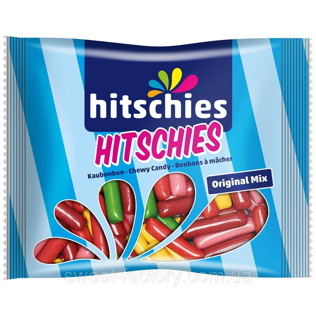 Жувальні цукерки Hitschies Original Mix 210g, фото 1