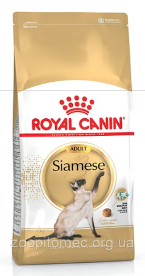 Royal Canin (Роял Канін) SIAMESE ADULT корм для сіамських кішок старше 12 місяців, 10 кг акція