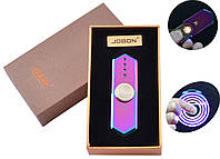 USB зажигалка-спиннер в подарочной упаковке Jobon (Спираль накаливания) №HL-10 Хамелеон