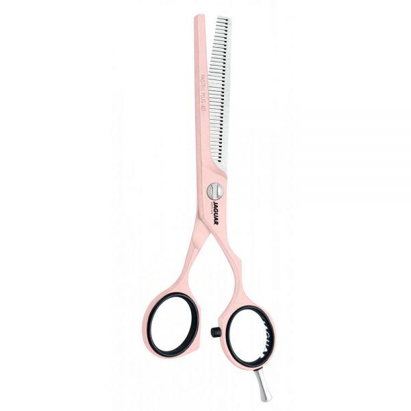 Ножиці для стрижки Jaguar White Line Pastell+ Rose філірувальні (3054-8 5.50"), фото 1