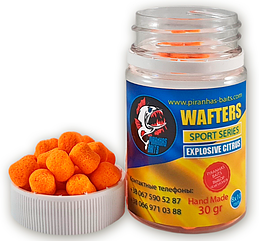 Вафтерс Piranhas Baits Pop-Up Sport Series Explosive Citrus 8x10mm 30gr