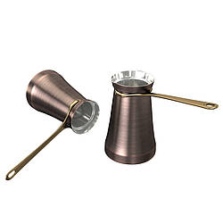 Турка для кави мідна ВОСТОК TF14 200 мл (патіна) ZH