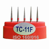 Стоматологические алмазные фрезы боры 5 шт Azdent TC-11F
