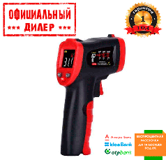 Безконтактний термометр (пірометр) цв дисплей -50-600°C WINTACT WT327B